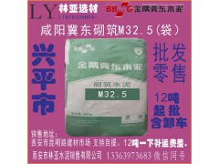 興平市金隅冀東盾石牌砌筑水泥M32.5水泥（袋裝）興平市三原縣西安水泥最新報價